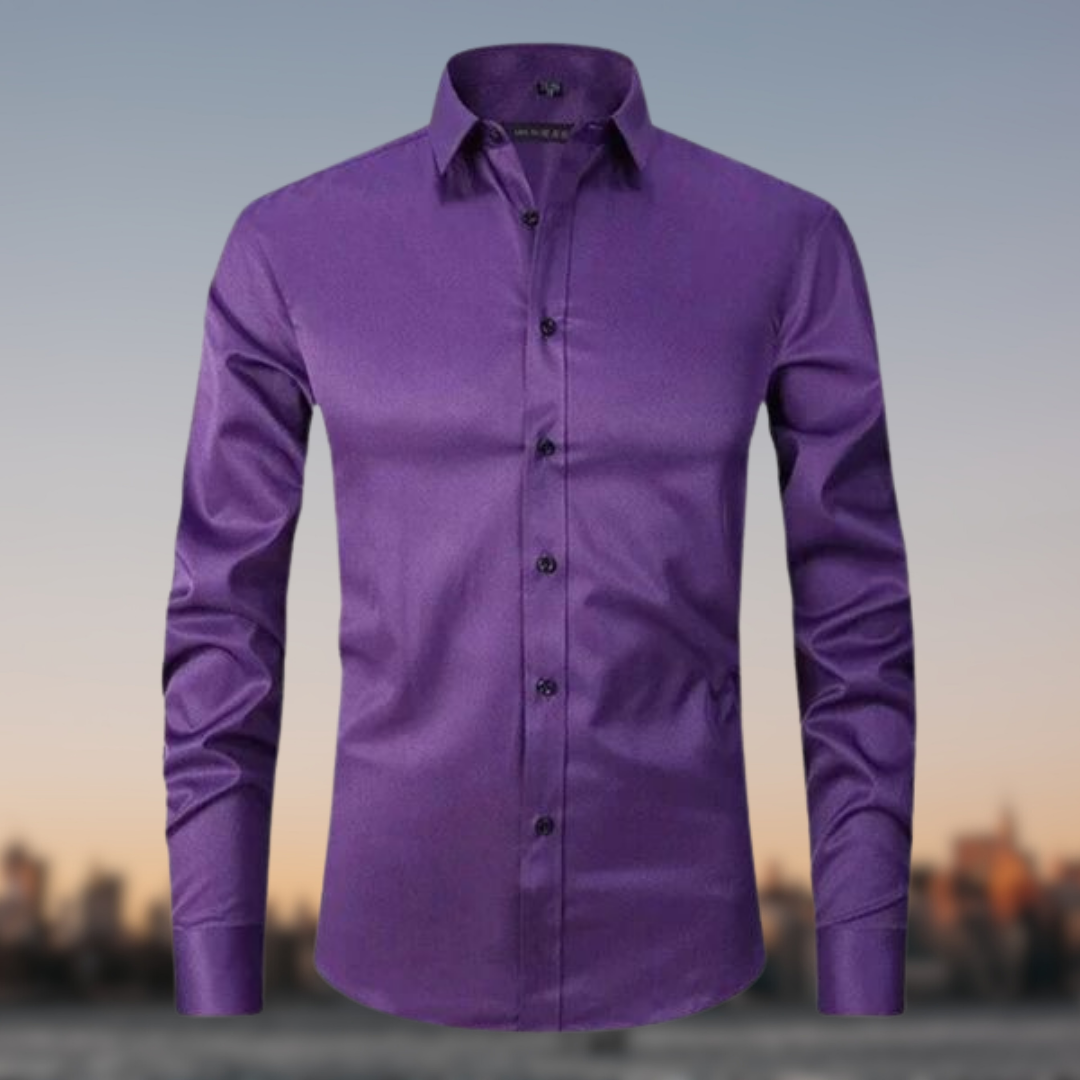 Wrinkle Free Stretch Dress Shirt