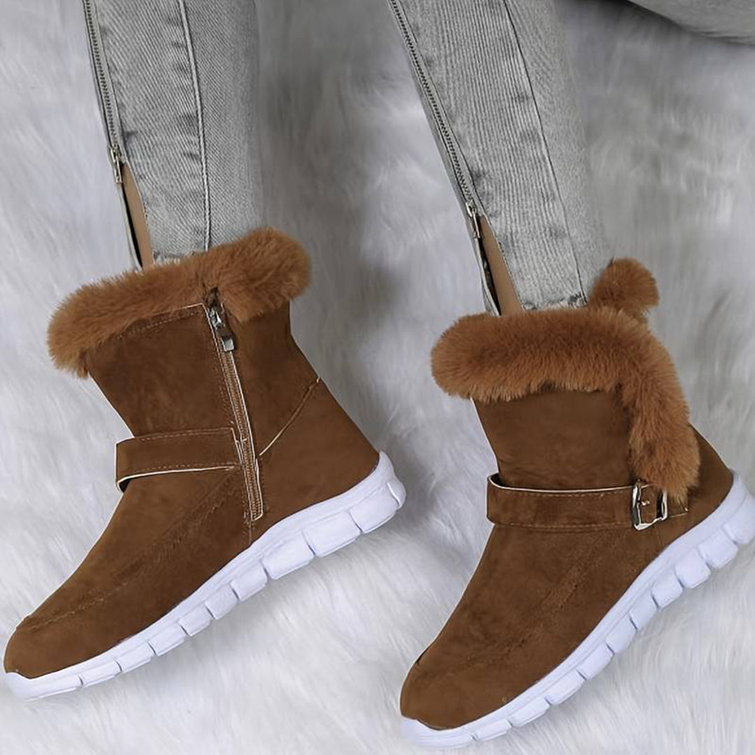 Warm Snow Boots with Sporty Outsoles