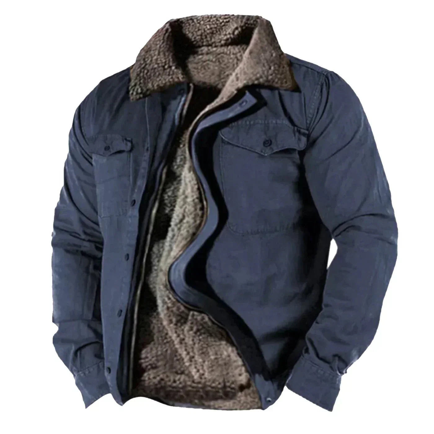 Cozy Thermal Men's Fleece Jacket