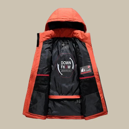 Thermal Insulated Padded Hooded Winter Coat
