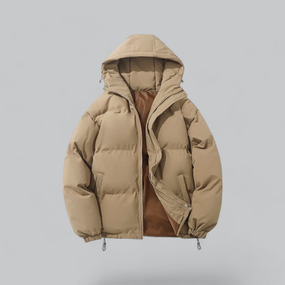 Slim Water Resistant Puffer Jacket for Men