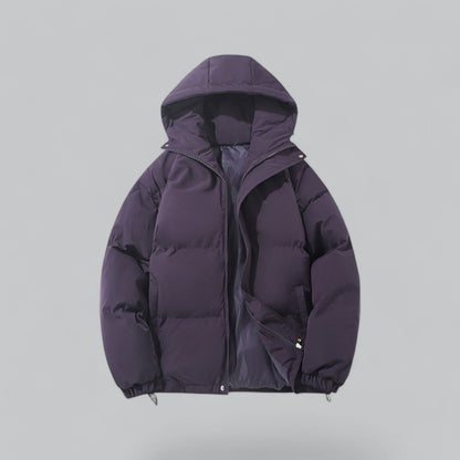 Slim Water Resistant Puffer Jacket for Men