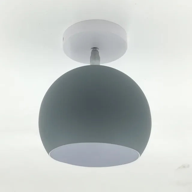 Bright Round Ceiling Light With Soft Glow