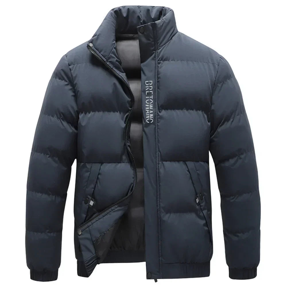 Warm Men's Padded Parka Jacket - OutfitLondon