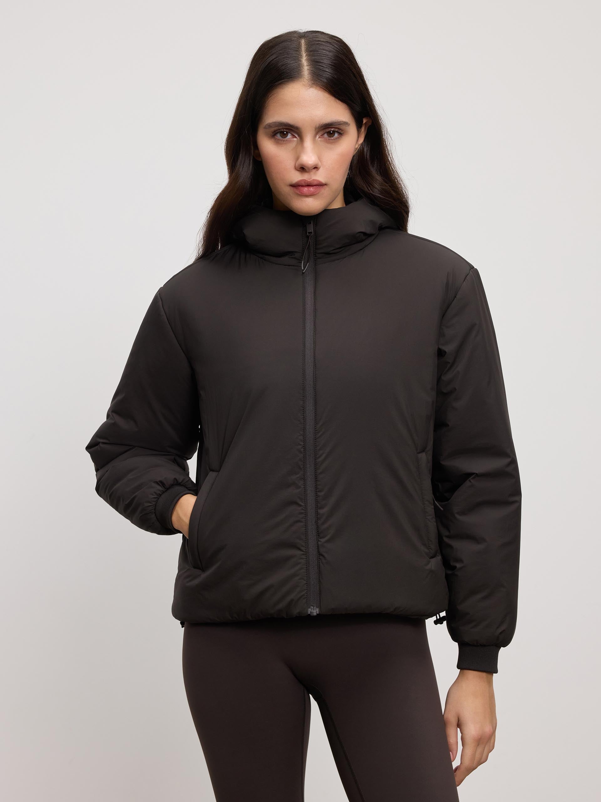 Warm Ladies Insulated Down Parka Coat - OutfitLondon