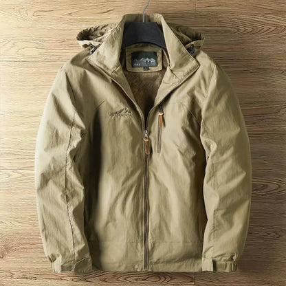 Waterproof Men's Hiking Jacket with Hood