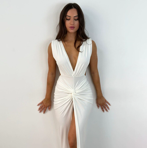 Trendy Body Hugging Club Dress - OutfitLondon