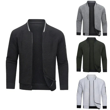 Soft Classic Half Zip Knit Sweater - OutfitLondon