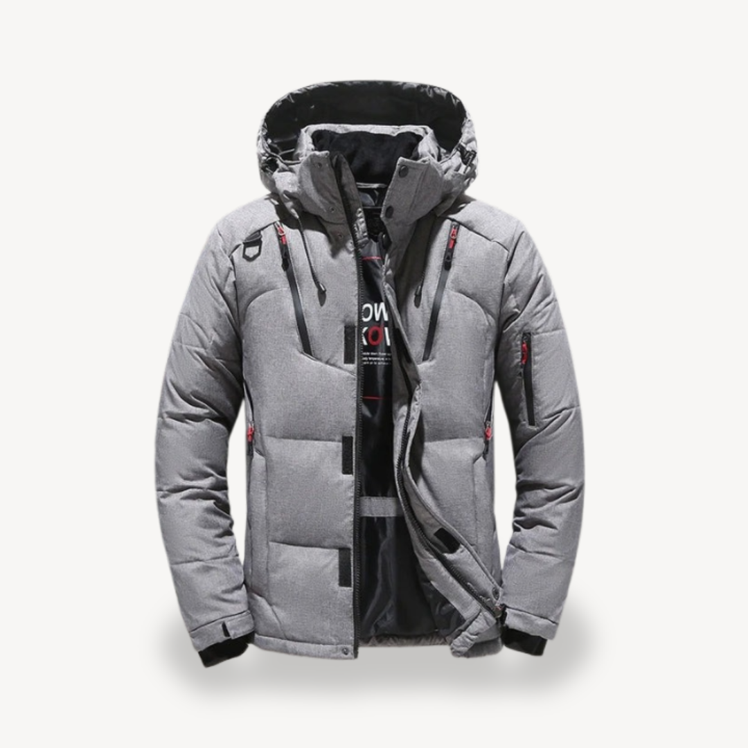 Waterproof Thermal Down Parka Jacket - OutfitLondon