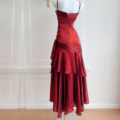 Elegant Floral Long Evening Dress