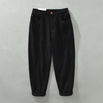 Comfortable Fit Stretch Pants with Elastic Waist