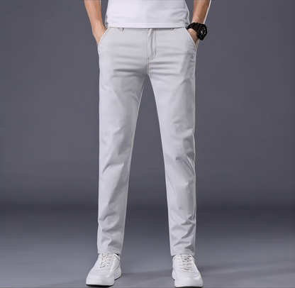 Comfortable Fit Slim Leg Tapered Pants