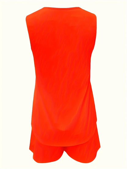 Summer Strap Romper with Pockets