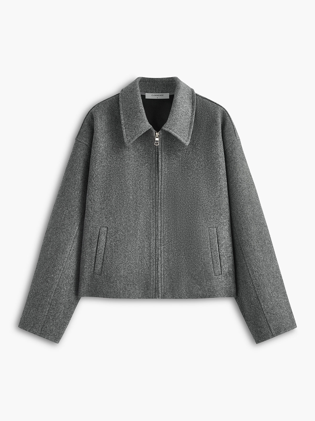 Chic Ladies Tailored Tweed Blazer Jacket
