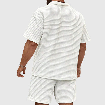 Pascal Men's Active Set | Moisture-Wicking Polo & Shorts