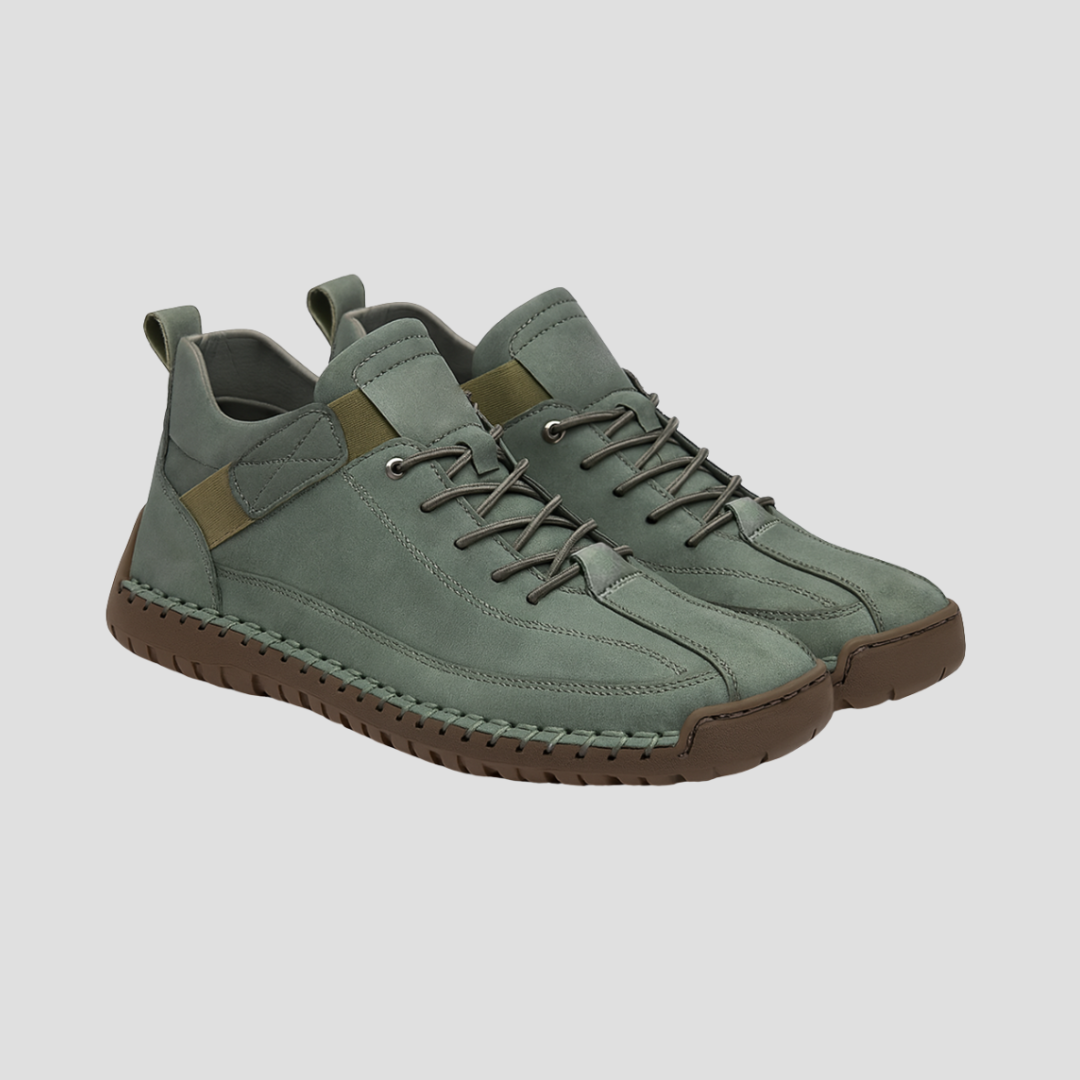 Men's Classic Comfortable Lace Up Ankle Boots - OutfitLondon