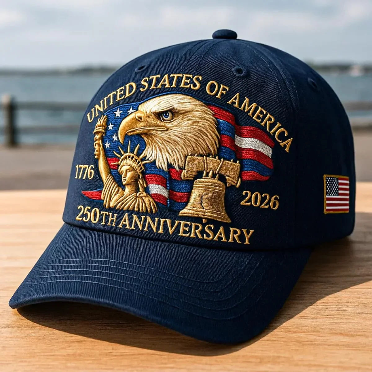 Patriotic American Flag Baseball Cap - OutfitLondon
