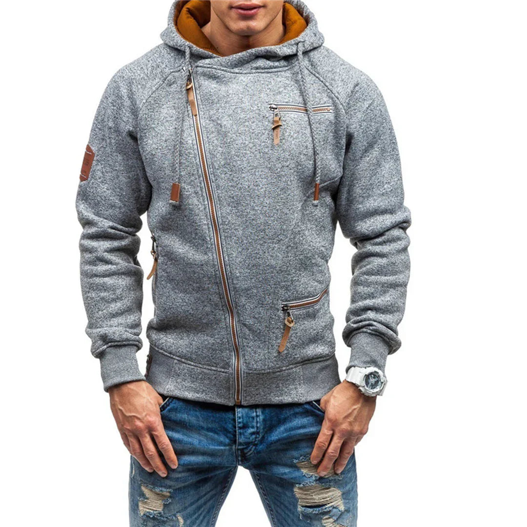 Comfy Mens Hooded Sweatshirt with Pockets - OutfitLondon