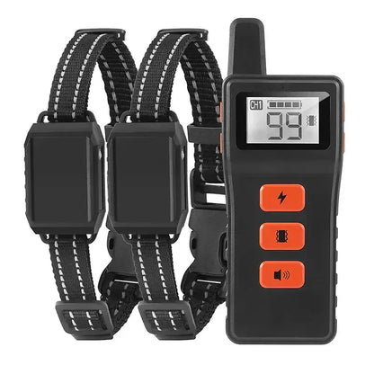 Rechargeable Dog Trainer Collar Remote Controller Kit