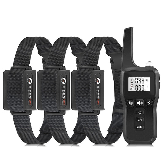 Pro Training Collar with Light Sound Vibration - OutfitLondon