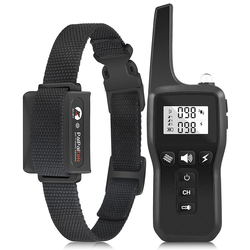 Professional Pet Training Collar With Flashing Light