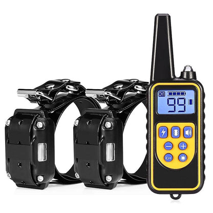 Professional Dog Trainer Collar with LED and Extended Range