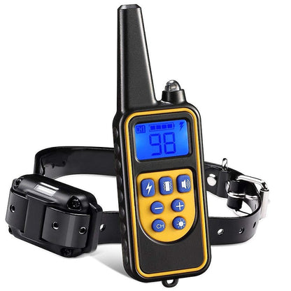 Professional Dog Trainer Collar with LED and Extended Range