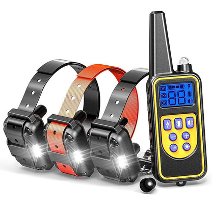 Professional Dog Training Collar with LED Flashlight