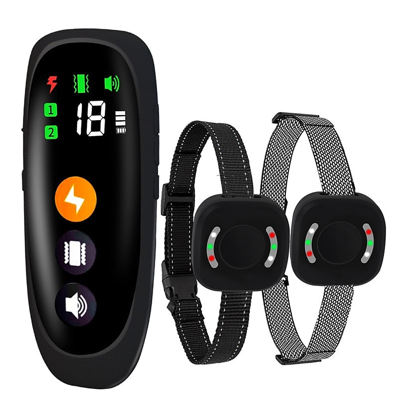 Professional Pet Training Collar with Sound Light Alert