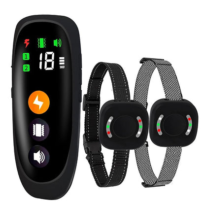Professional Pet Training Collar with Sound Light Alert