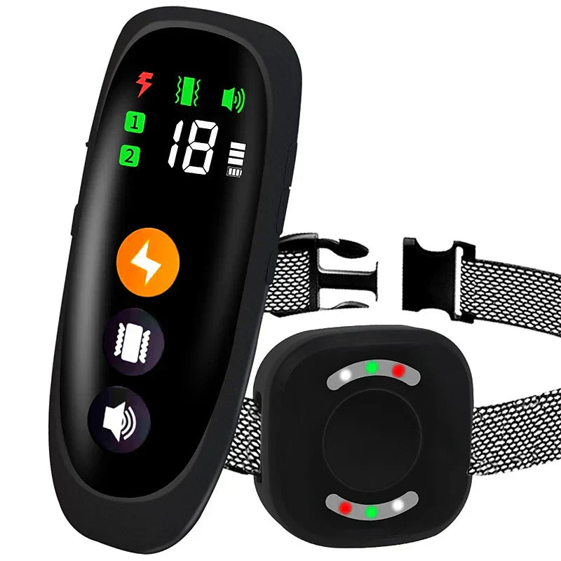 Professional Pet Training Collar with Sound Light Alert