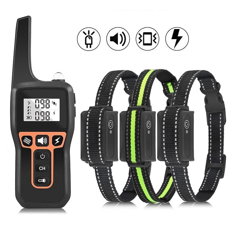 Long Range Waterproof Dog Training Shock Collar