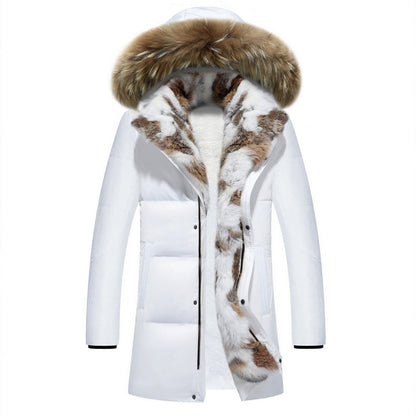 Warm Waterproof Ladies Quilted Winter Parka Coat