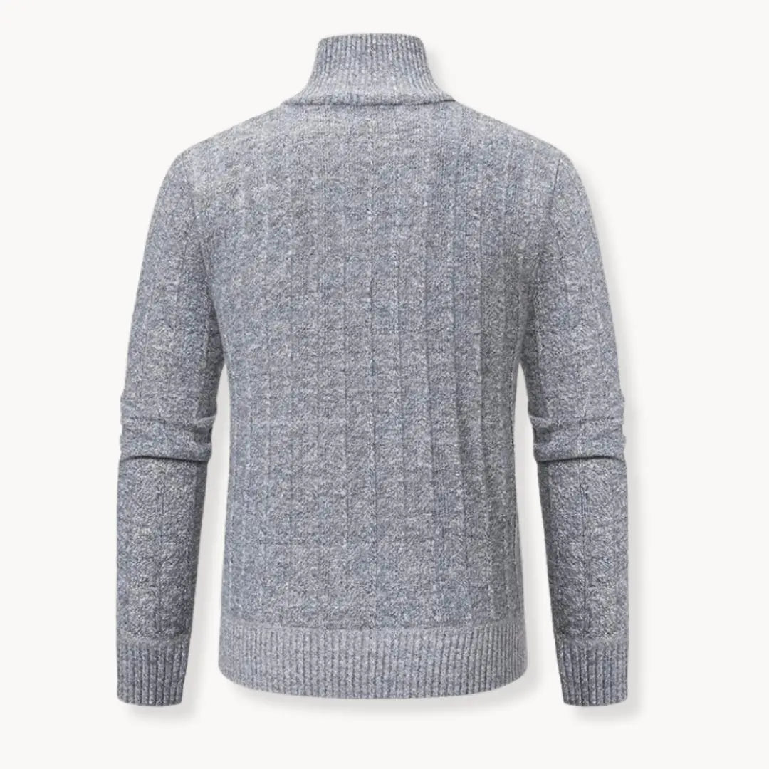 Athletic Quarter Zip Sweater for Men