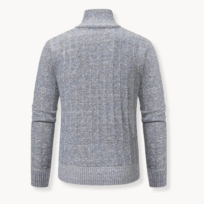 Athletic Quarter Zip Sweater for Men
