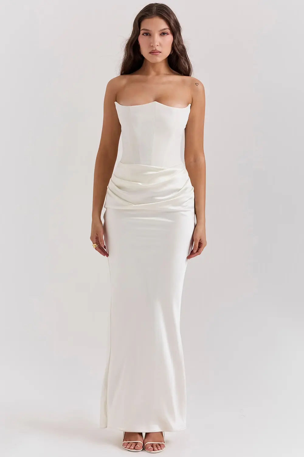 Women's Strapless Corset Dress