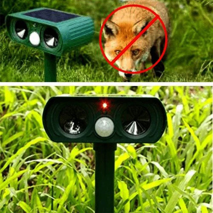 Outdoor Motion Sensor Pest Repeller for Garden Protection