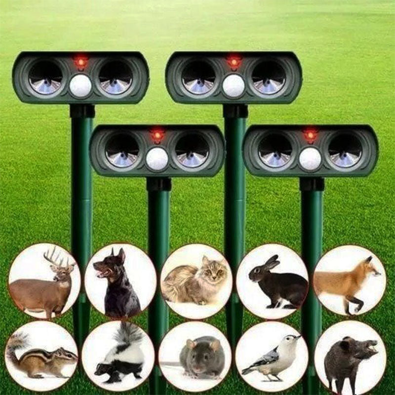 Outdoor Motion Sensor Pest Repeller for Garden Protection - OutfitLondon