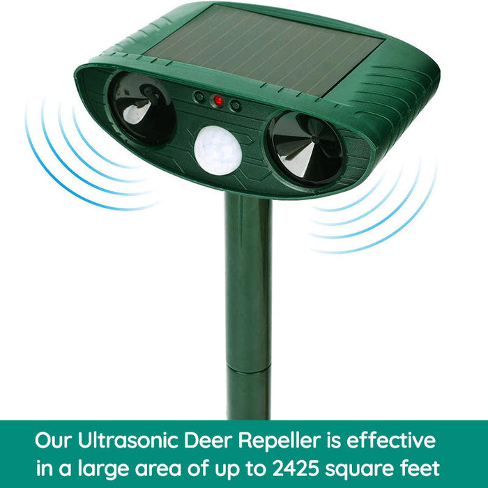 Outdoor Motion Sensor Pest Repeller for Garden Protection