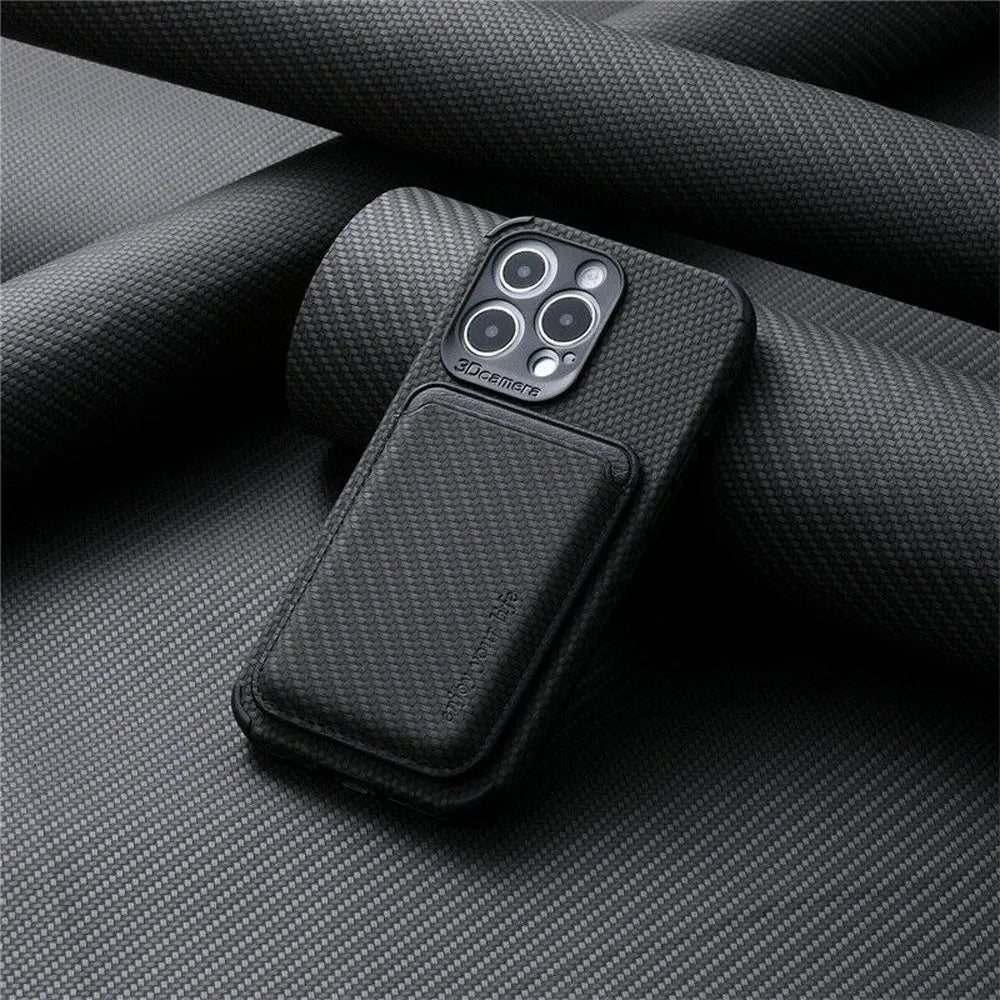 Thin Phone Case with Card Holder and Qi Charging - OutfitLondon