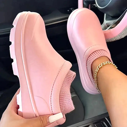 Warm Waterproof Women's Snow Boots