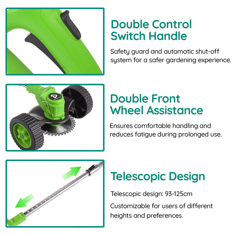 Easy Use Rechargeable Cordless Lawn Trimmer