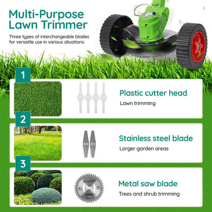 Easy Use Rechargeable Cordless Lawn Trimmer