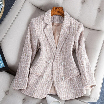 Timeless Tailored Women's Wool Jacket with Buttons