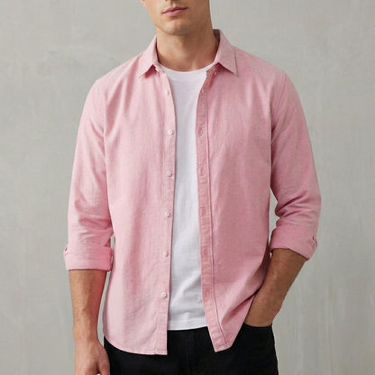 Casual Fit Button Down Long Sleeve Shirt