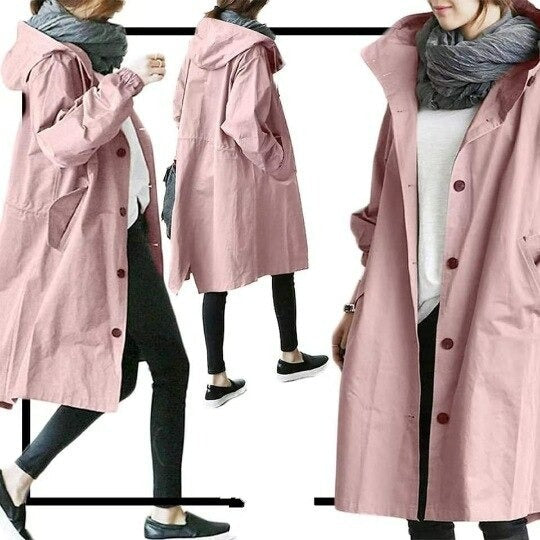 Classic Waterproof Long Coat