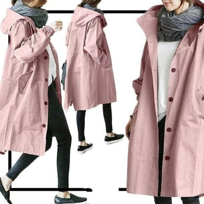 Classic Waterproof Long Coat