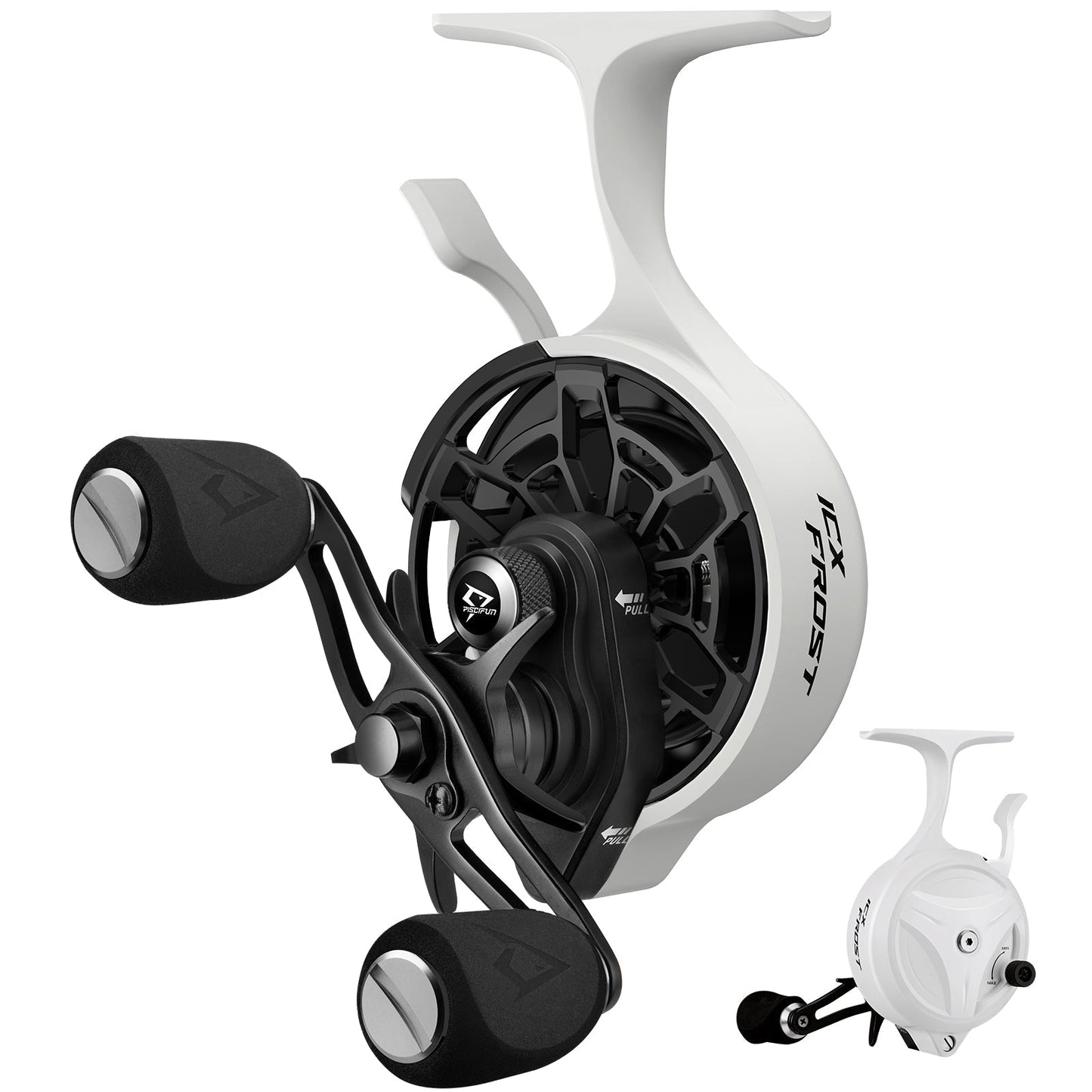 Heavy Duty Ice Fishing Reel, Extra Large Spool - OutfitLondon