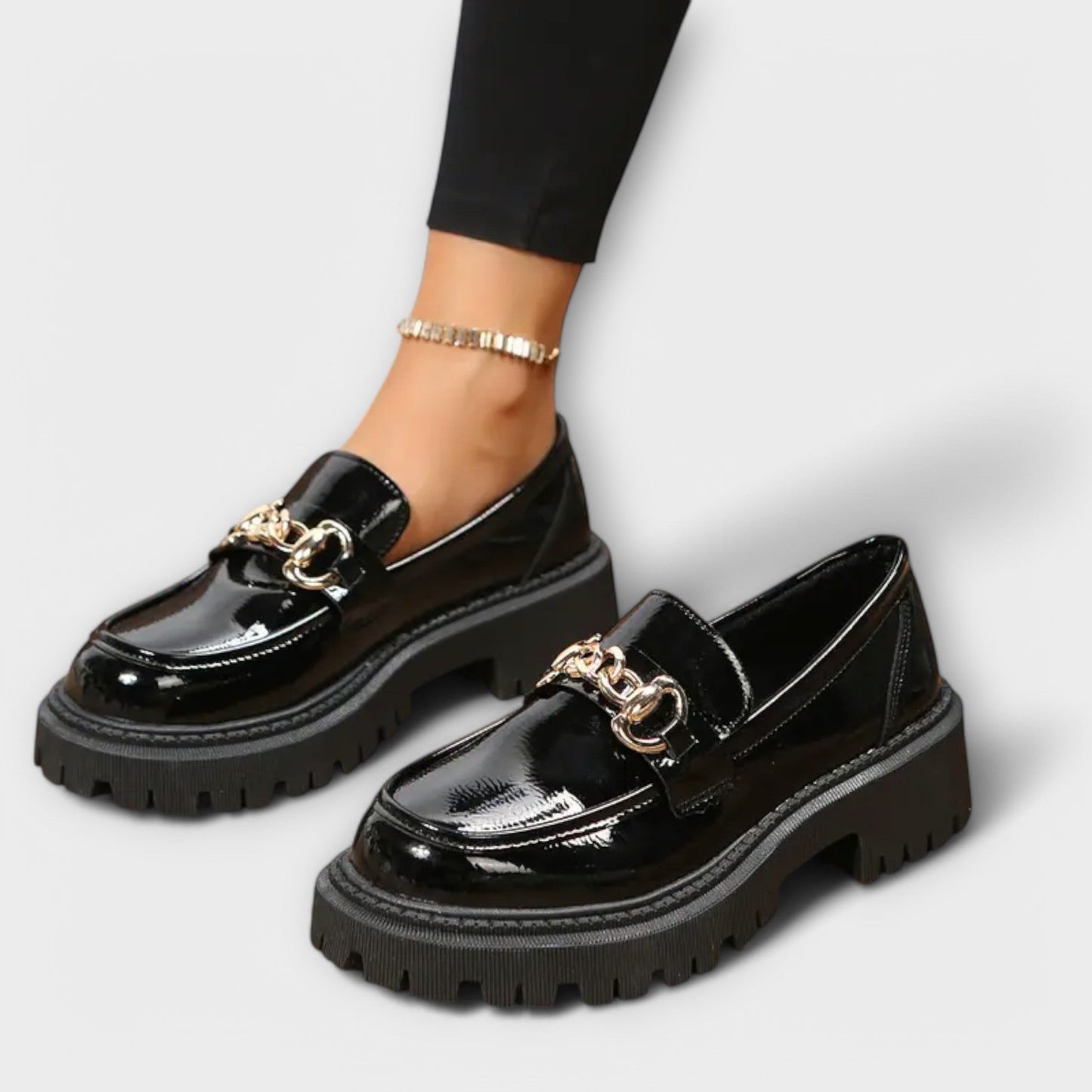 Fashionable Women's Buckle Platform Shoes