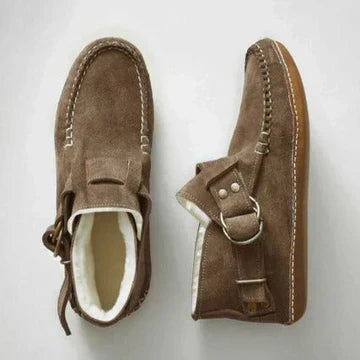 Ladies Low Heel Ankle Boots